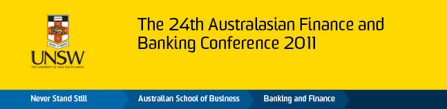 24th Australasian Finance & Banking Conference 2011 Logo